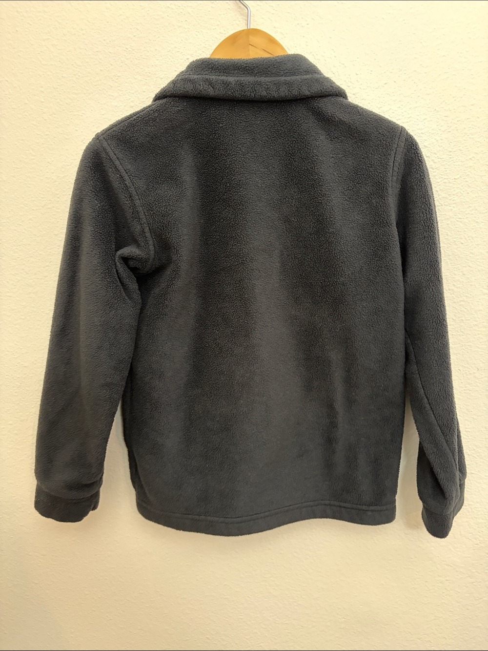 Columbia Black Full Zip Fleece Sweatshirt - Picture 3 of 7